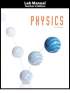 Physics Grade 12 Lab Manual Teacher's Edition 3rd Edition