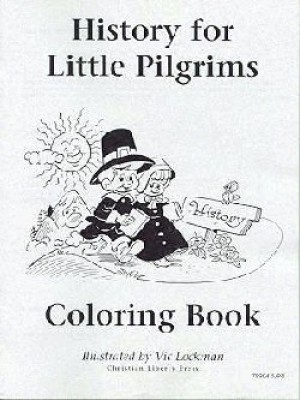 History For Little Pilgrims Grade 1 Coloring Book