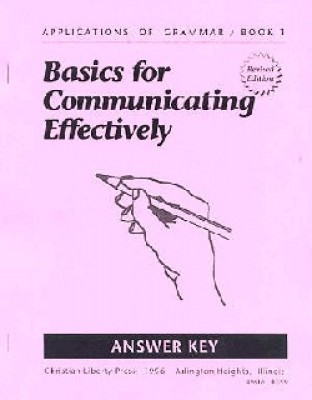 Applications Of Grammar Book 1 Answer Key