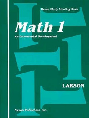 Saxon Math 1 Meeting Book First Edition