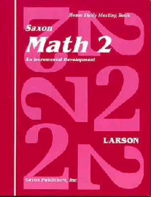 Saxon Math 2 Home Study Kit First Edition