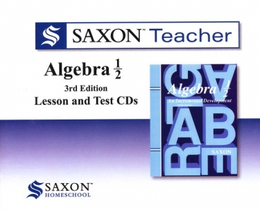Saxon Algebra 1/2 Teacher CDs (8th Grade)