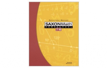 Saxon Math 76 Solutions Manual Fourth Edition (6th Grade)