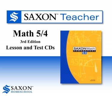 Saxon Math 54 Teacher CD-roms (4th Grade)