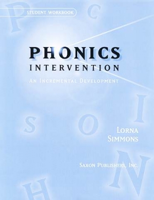 Saxon Phonics Intervention Student Workbook (Kindergarten - 3rd Grade)