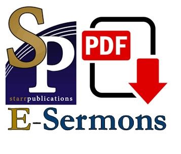 Buy Our E-sermons -PDF format