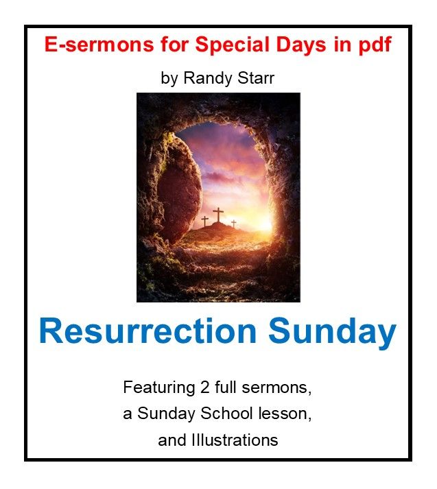 E-sermons for Resurrection Sunday