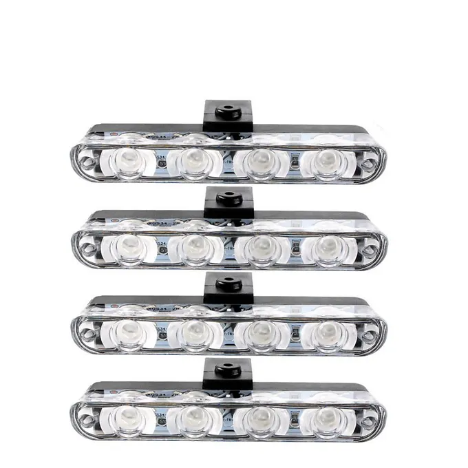 Panjur İçi Tepe Çakar Turuncu 4 x 6 Çakarlı Ledli Lamba