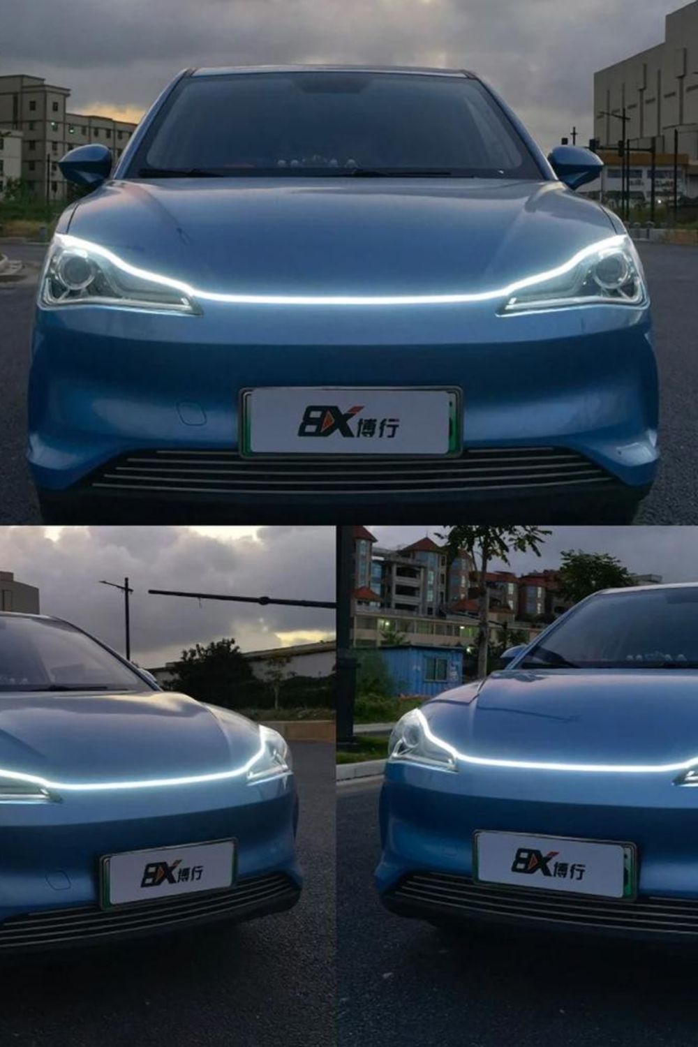 OTO KAPUT FAR ARASI KAYAR LED