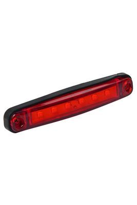 Kingstar 12V 6 Ledli Kırmızı Parmak Lamba