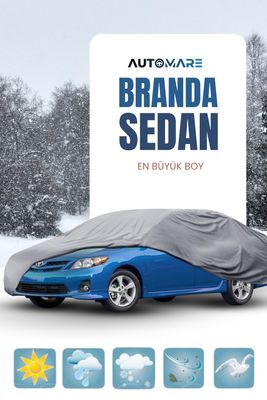 Oto Branda Sedan Araçlara Özel En Büyük Boy 4 Mevsim  Araba Koruyucu