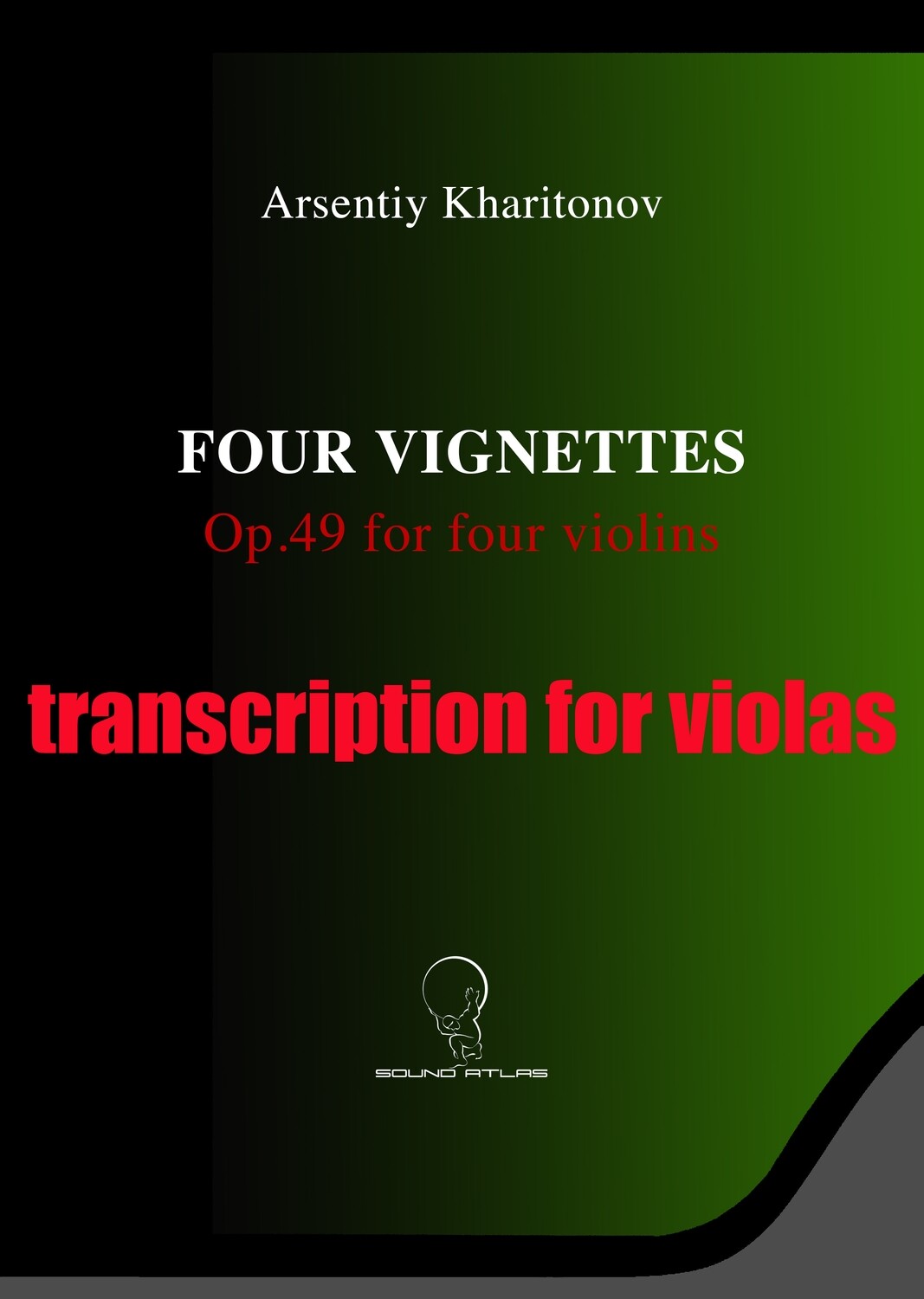 &quot;Four Vignettes&quot; Op.49 TRANSCRIPTION FOR VIOLAS [PDF File]