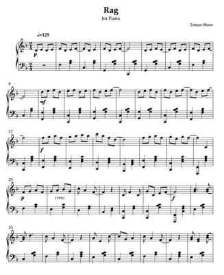 "Ragtime" by Thomas Shaw