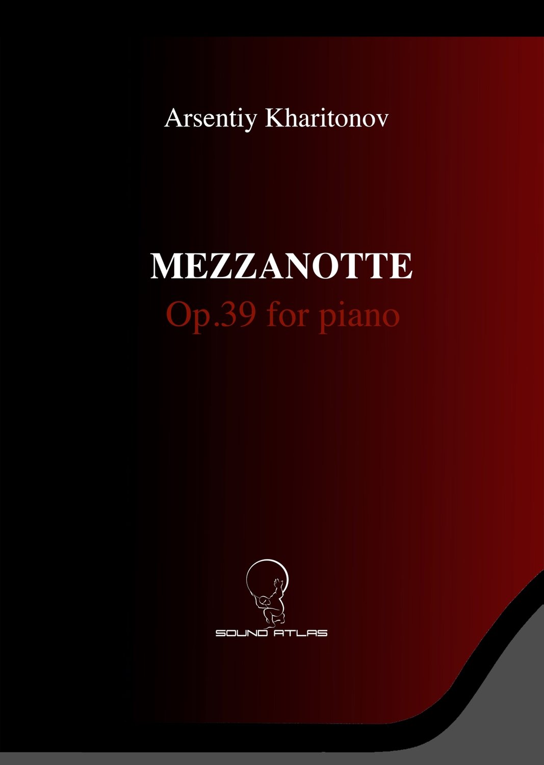 &quot;Mezzanotte&quot; for Piano Op.39        (Digital Download PDF file)
