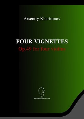 Four Vignettes Op.49 for Four Violins (Digital Download PDF file)