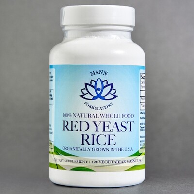 RED YEAST RICE-Organic/Healthy Lipid Levels