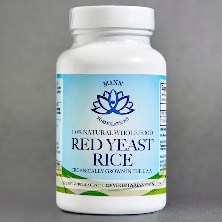 RED YEAST RICE-Organic with Coenzyme Q10/Healthy Lipid Levels