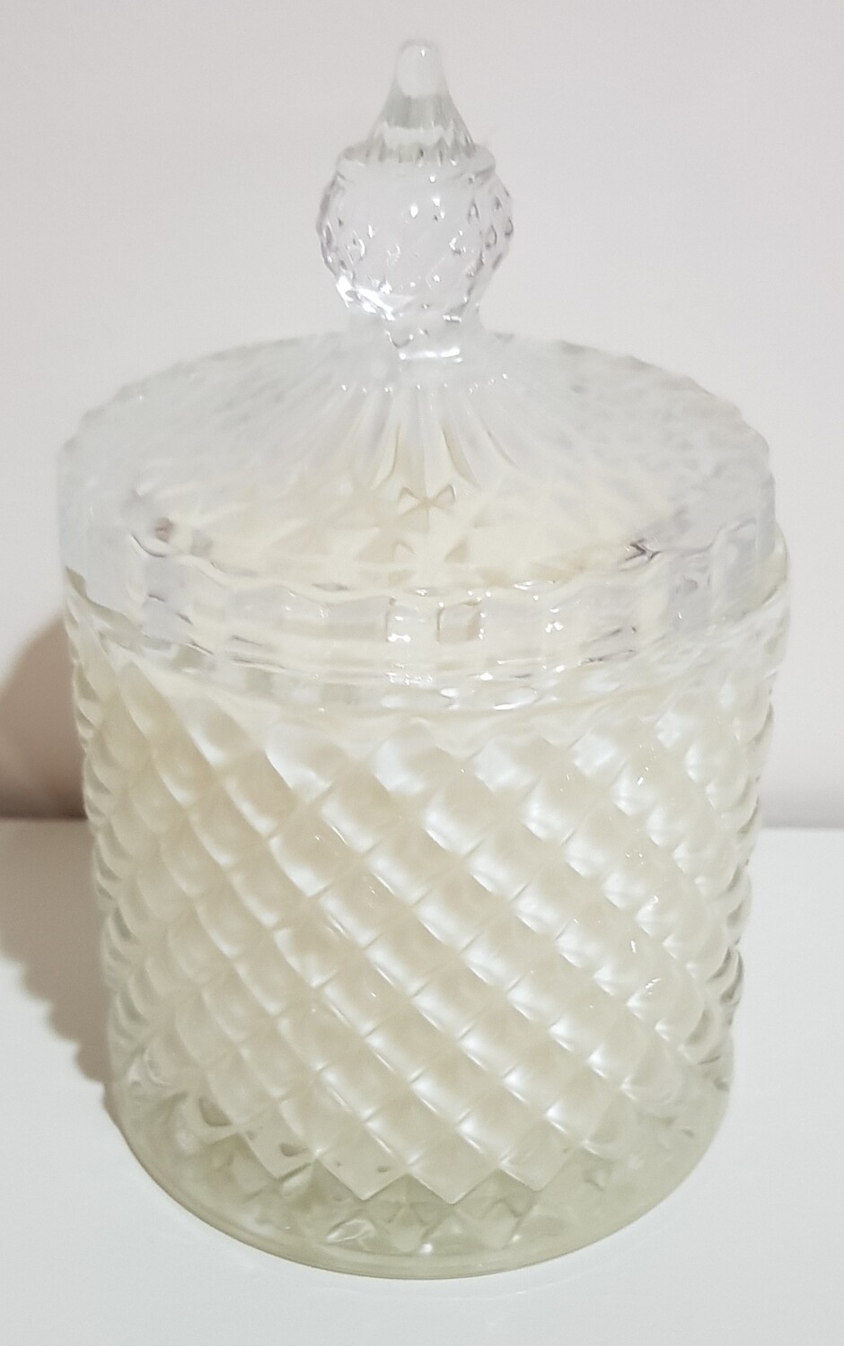 Crystal Glass Jar