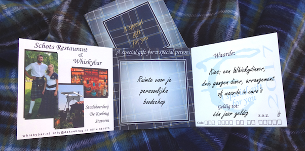 3-gangen diner naar keuze