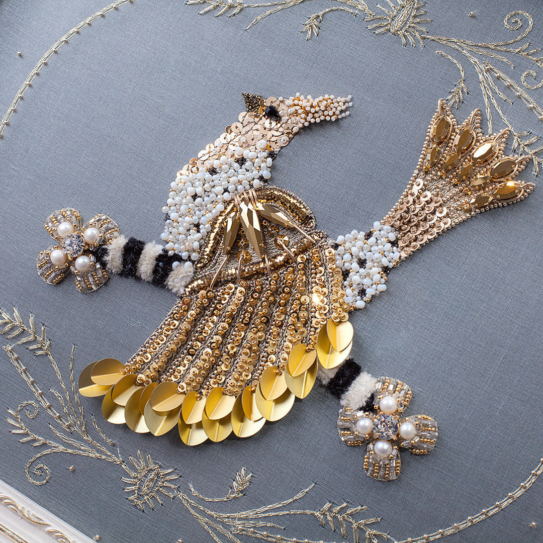 Мастер-класс по вышивке "Птица счастья" / Bird of Happiness Embroidery Course