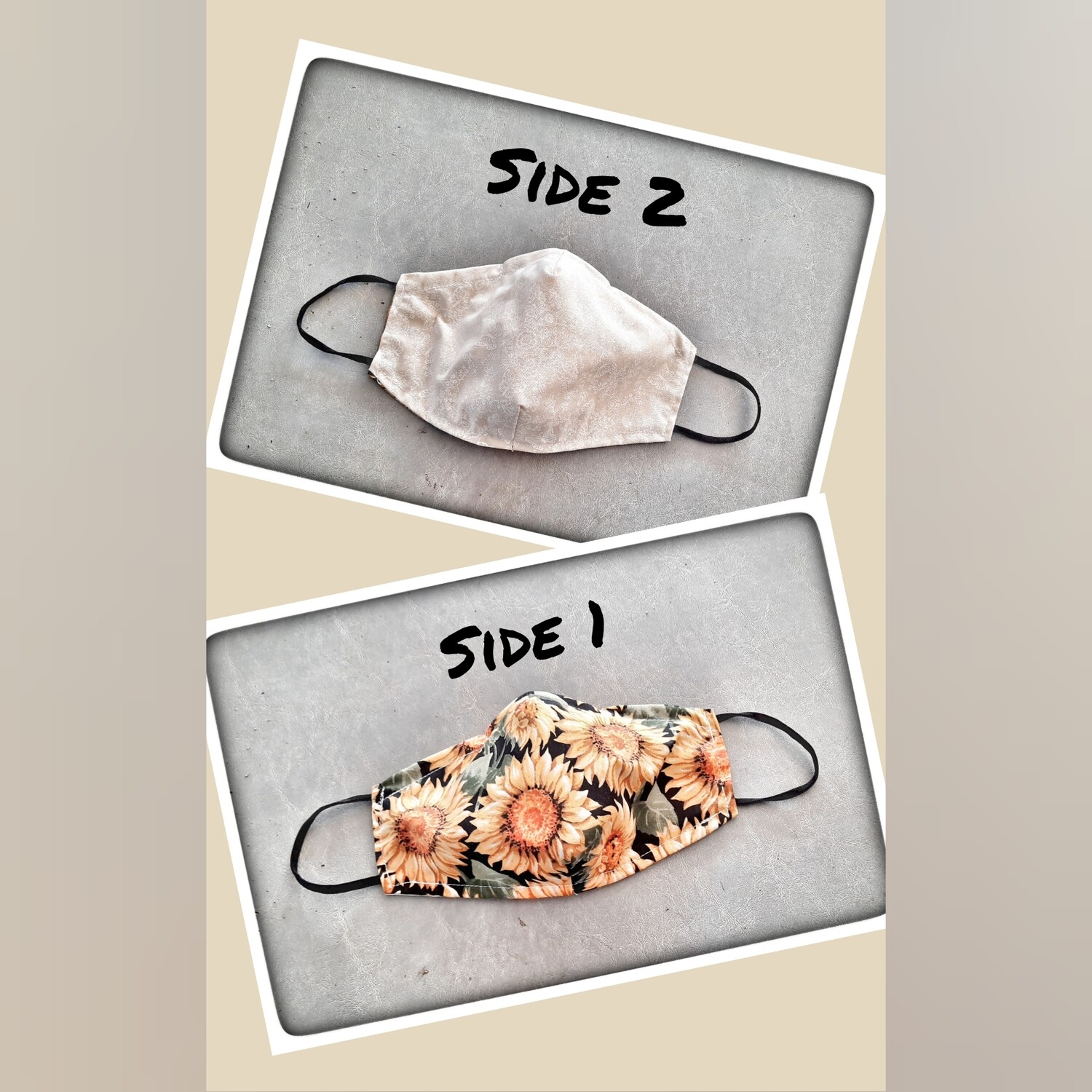 Sunflower Reversible Face Mask