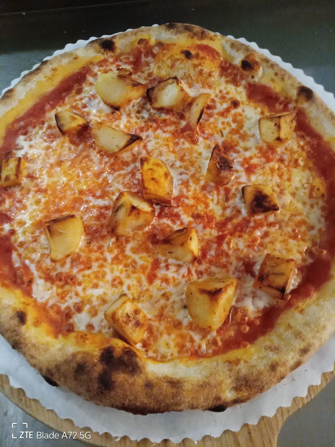PIZZA PATATE AL FORNO