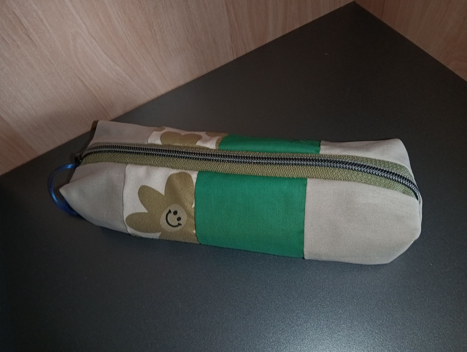 Trousse "verte-fleur"