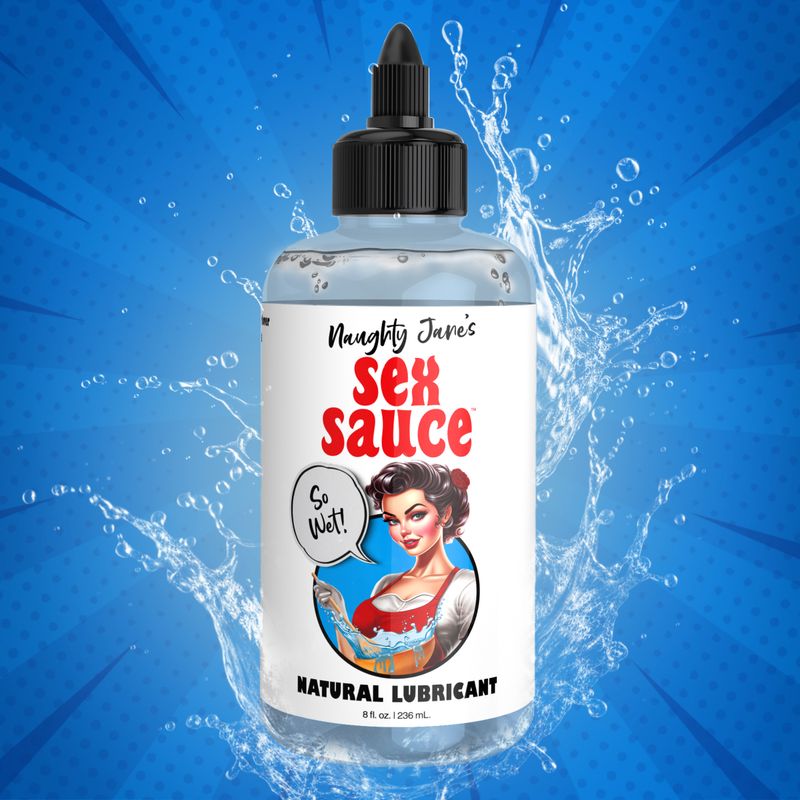 Naughty Jane&#39;s Sex Sauce Natural Lubricant - 8oz