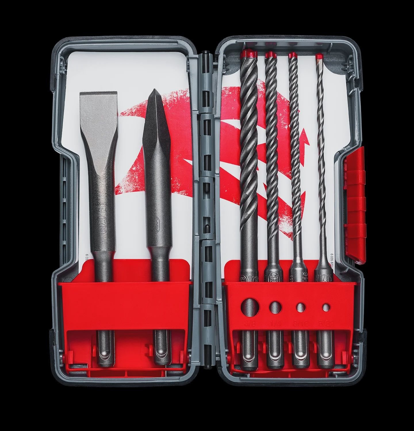 DIABLO - SDS+ Masonry Bit & Chisel 6pc Set