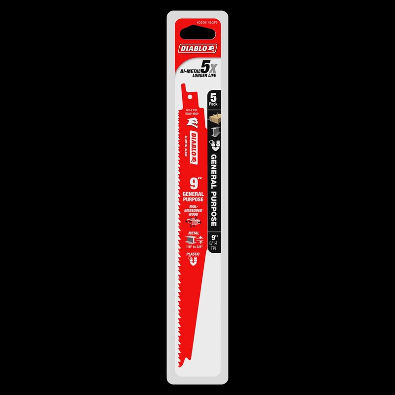 DIABLO - BiMetal General Purpose Recip Blade