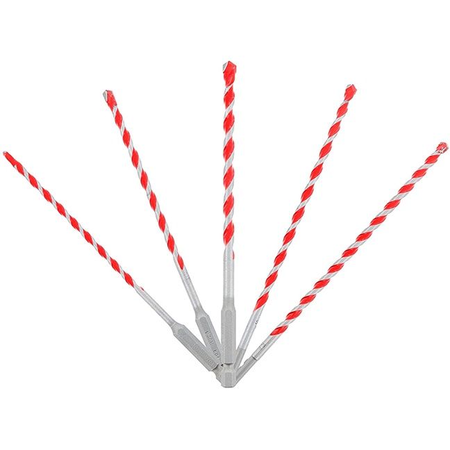 DIABLO - SPEEDemon Red Granite Carbide Tipped Hammer Drill Bit 5pc Set