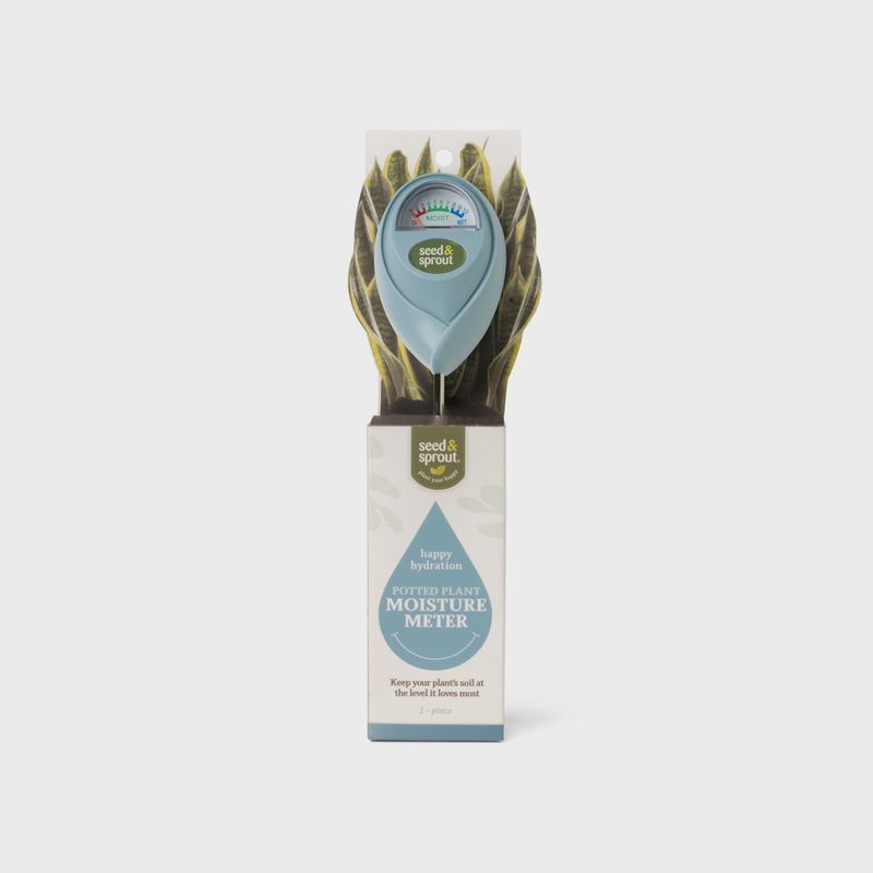 Seed &amp; Sprout Potted Plant Moisture Meter