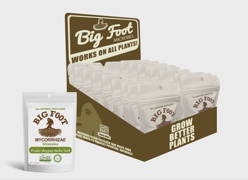 Big Foot Mycorrhizal Fungi with Organic Fertilizer 50 Grams