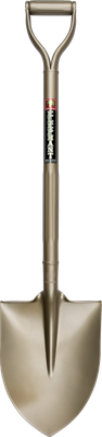 Standard Golden Steel Spade
