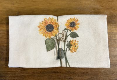 Cotton Flower Sack Tea Towel