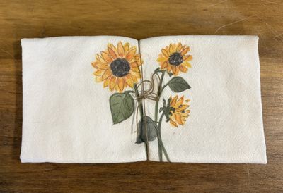 Cotton Flower Sack Tea Towel