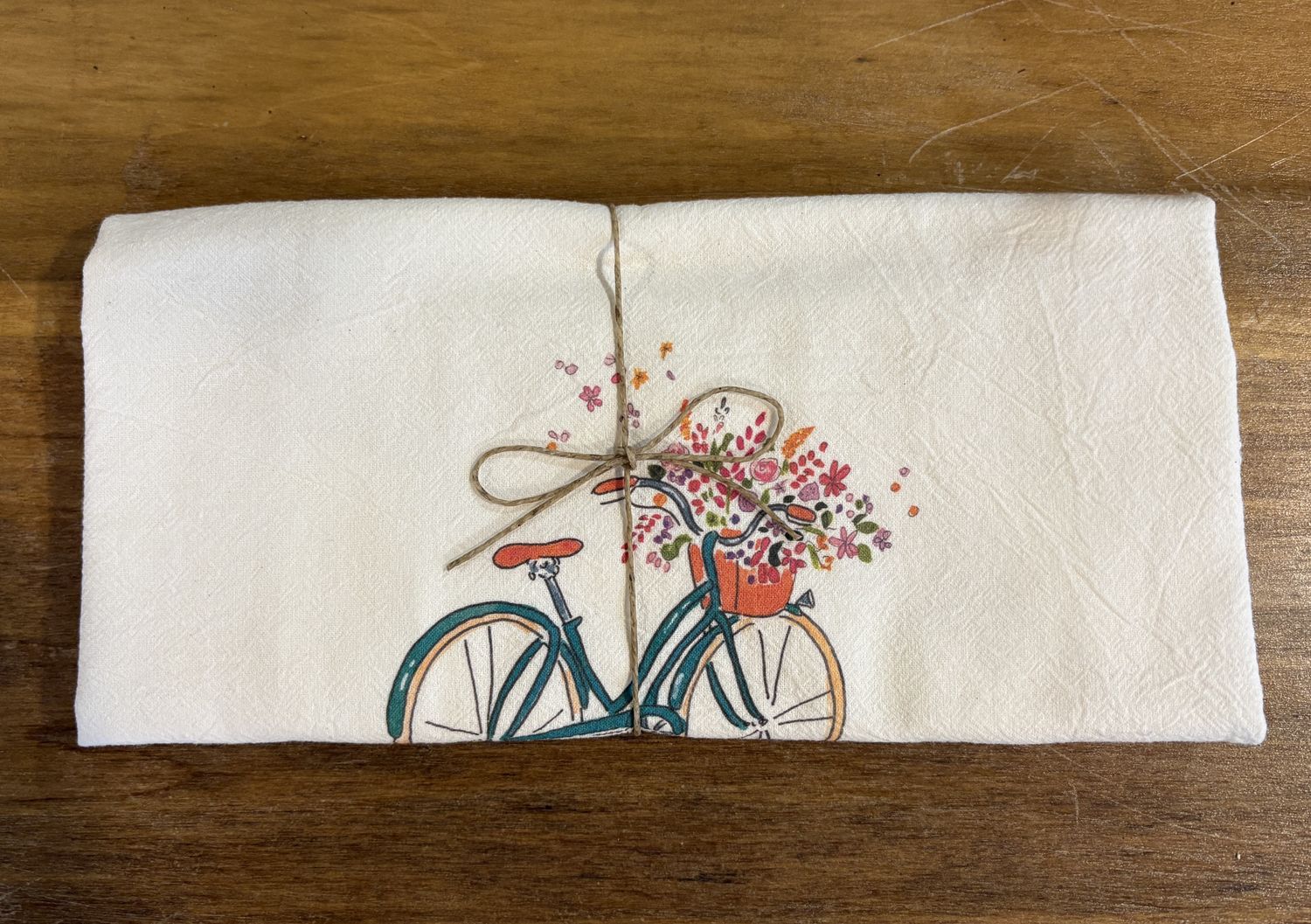 Cotton Flower Sack Tea Towel