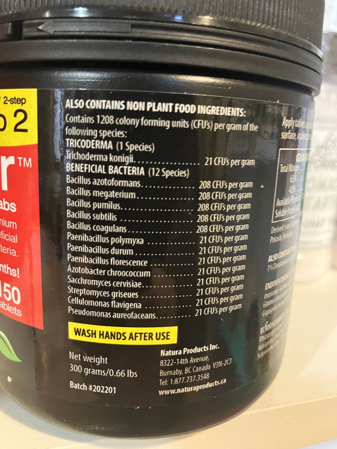 Natura Plant Guard 10-8-8 Systemic Tablets 150ct