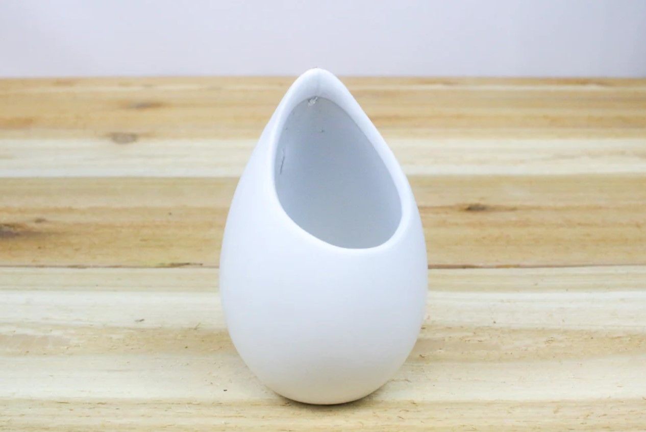 Ivory Ceramic Container