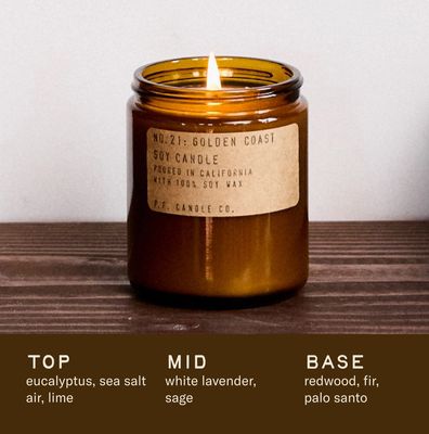 Soy Candle, Golden Coast - 7.2 oz