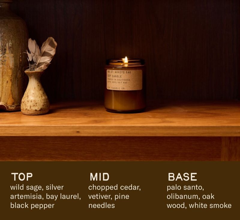Arroyo Oak – 7.2 oz Standard Candle