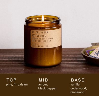 Soy Candle, Piñon - 7.2 oz