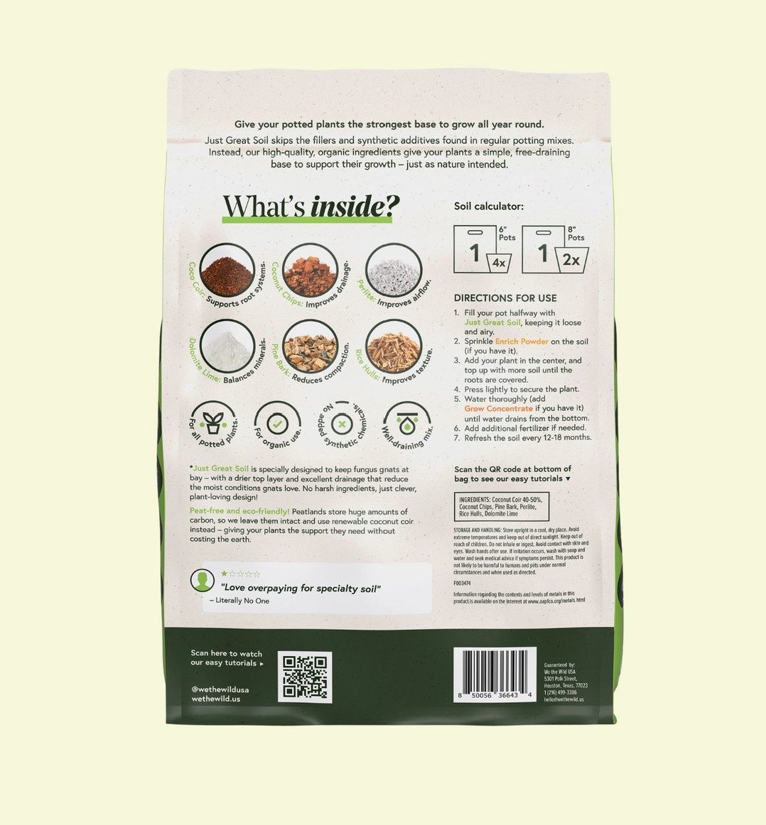 Just Great Soil Potting Mix