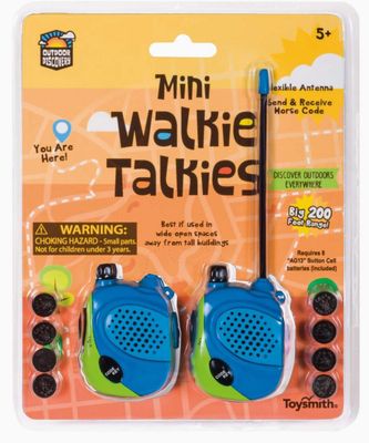 Outdoor Discovery Mini Walkie Talkie - Set of 2