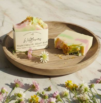 Handmade Soap Bar, Wildflowers
