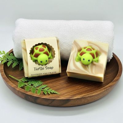 Turtle Handmade Soap Bar for Kids
