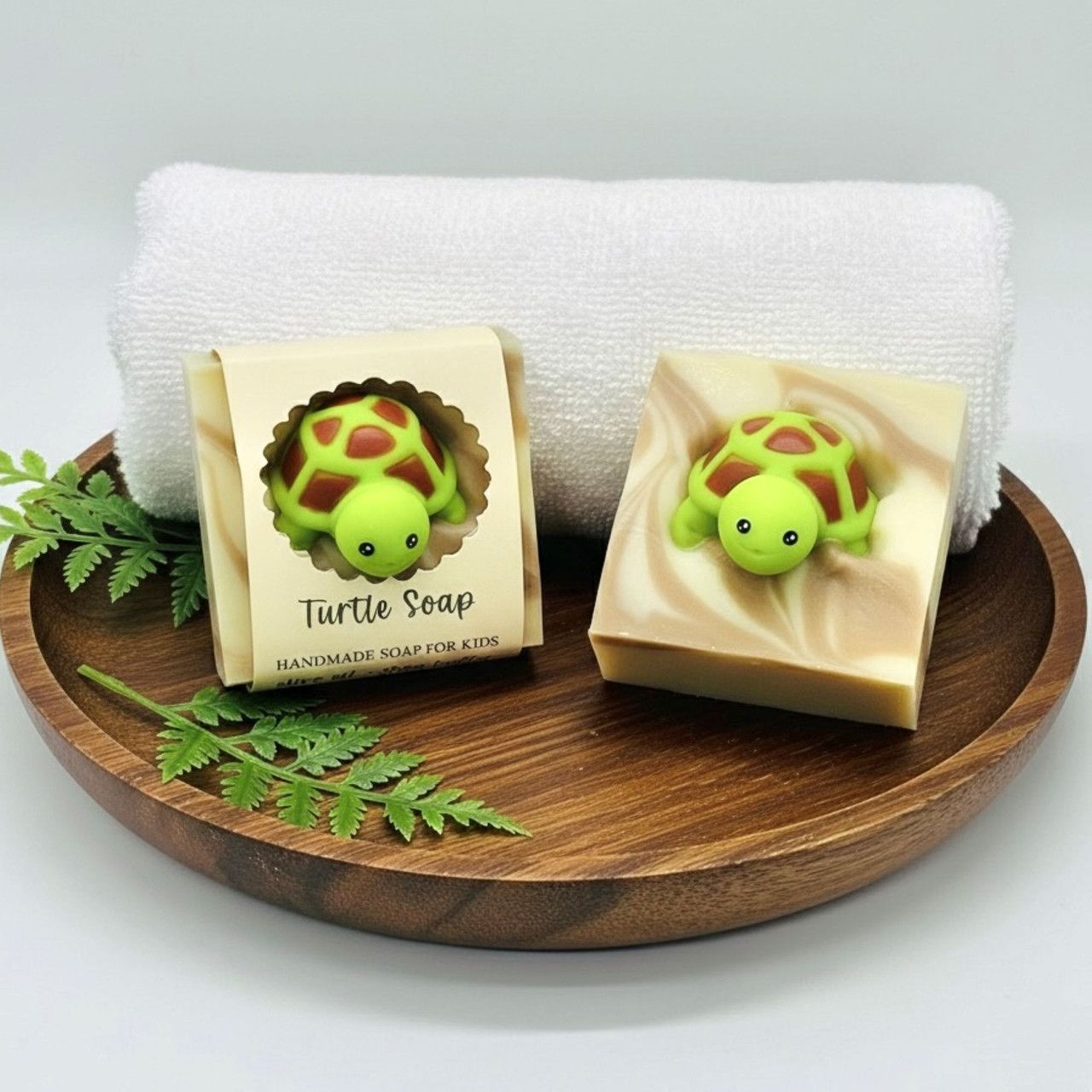 Turtle Handmade Soap Bar for Kids