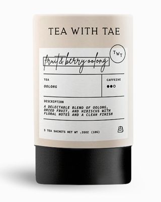 Mini Tea Tube Gift, Fruit &amp; Berry Oolong (5 tea bags)