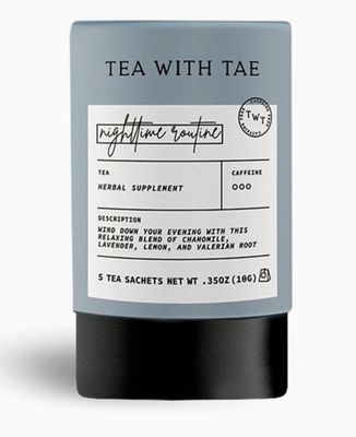 Mini Tea Tube Gift, Nighttime Routine Sleep Tea (5 tea bags)