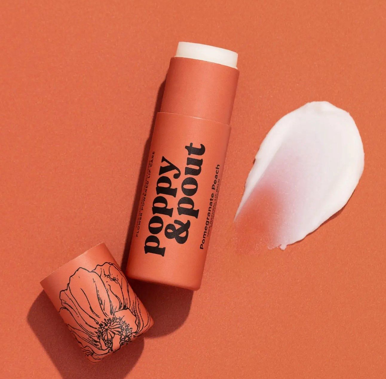 Lip Balm, Pomegranate Peach